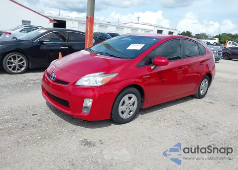 2010 Toyota Prius Ii из США, поврежденный, VIN JTDKN3DUXA1306353